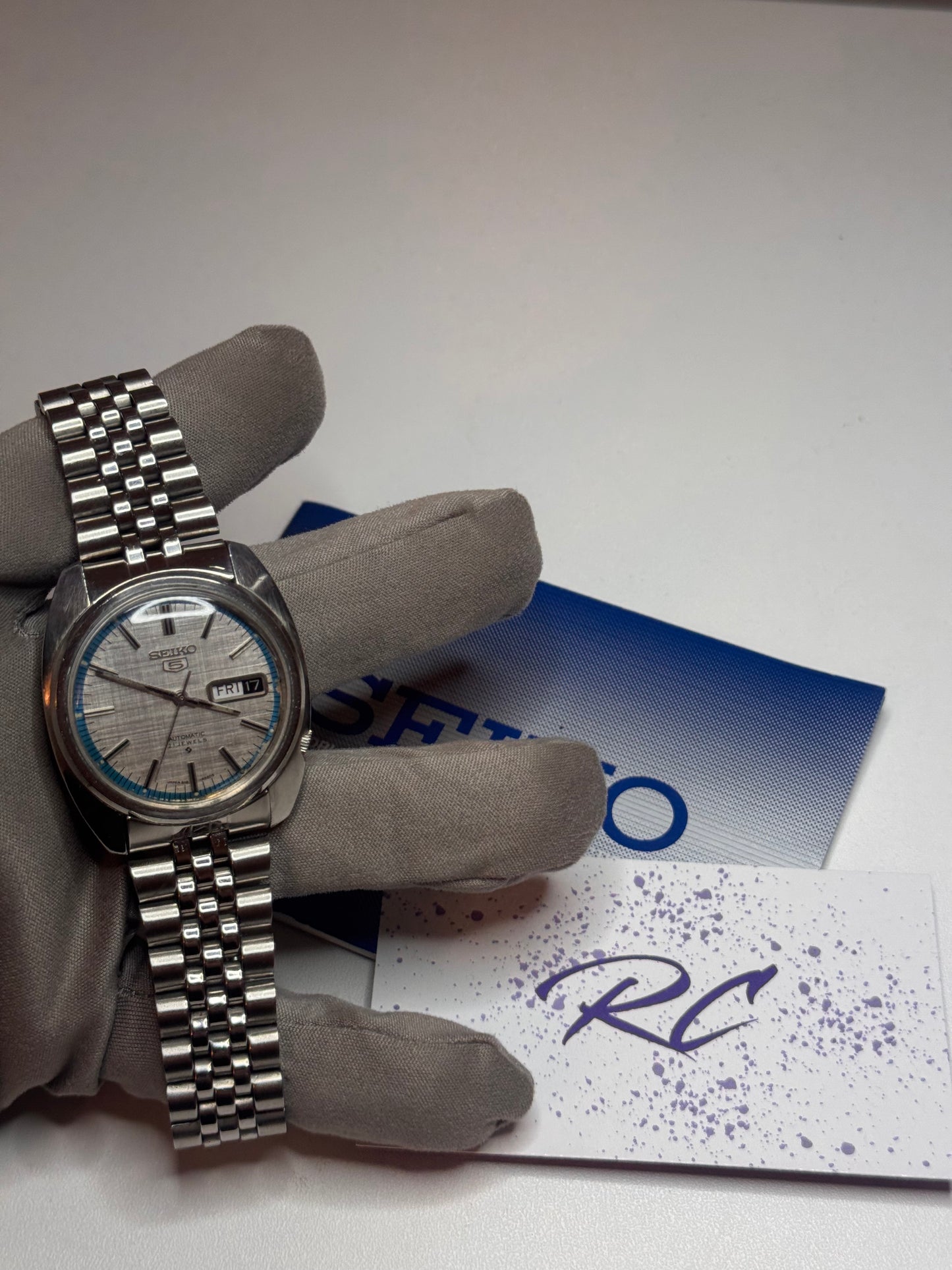 ✨ 1972 Seiko DX 6106-8609 – Rare Linen Dial ✨